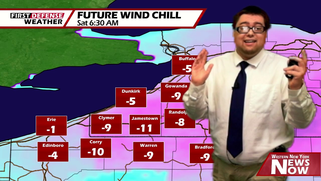 First Defense: Lake Effect Snow Develops Late Today, Bitterly Cold For Valentines Day