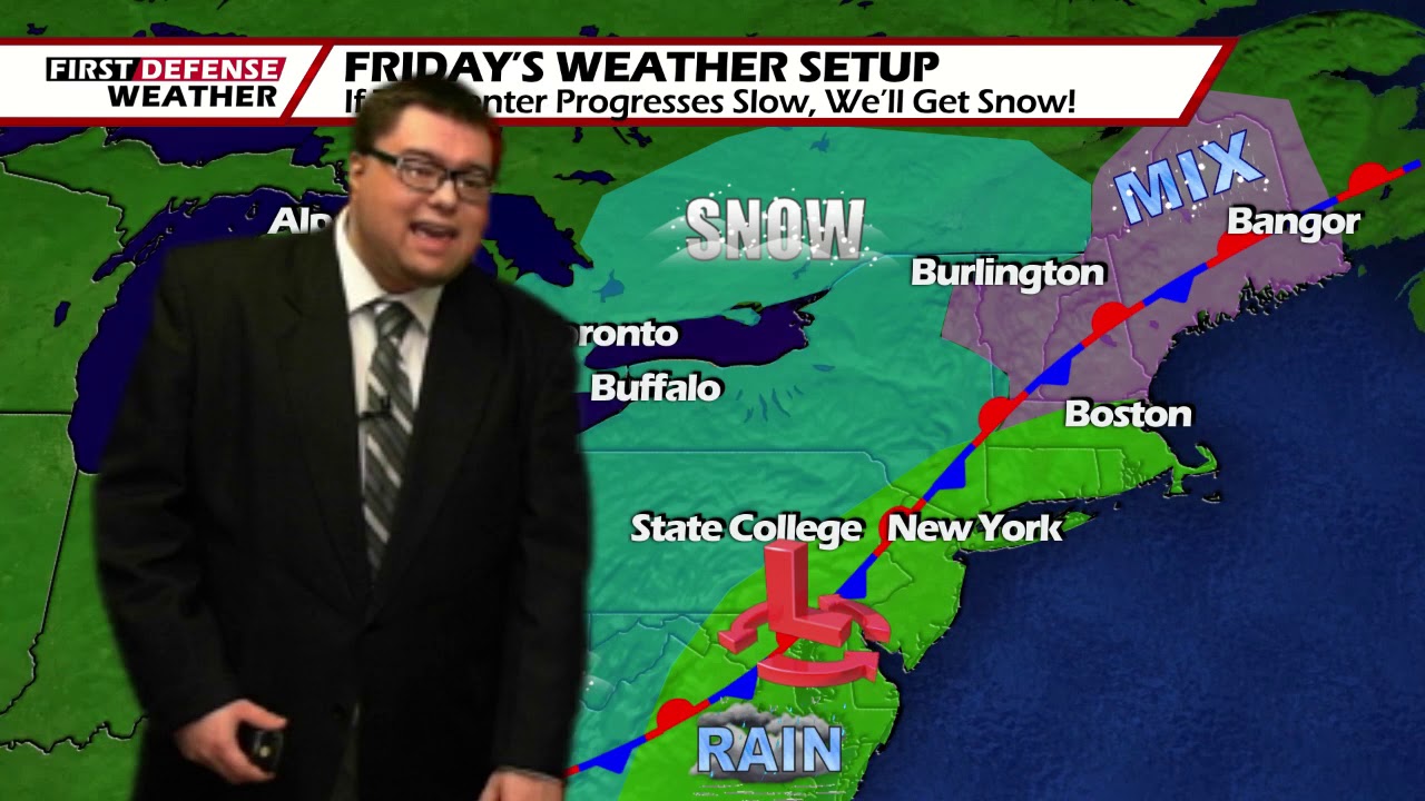 Mainly Quiet Weather Today And Tomorrow, Storm System For Late Week