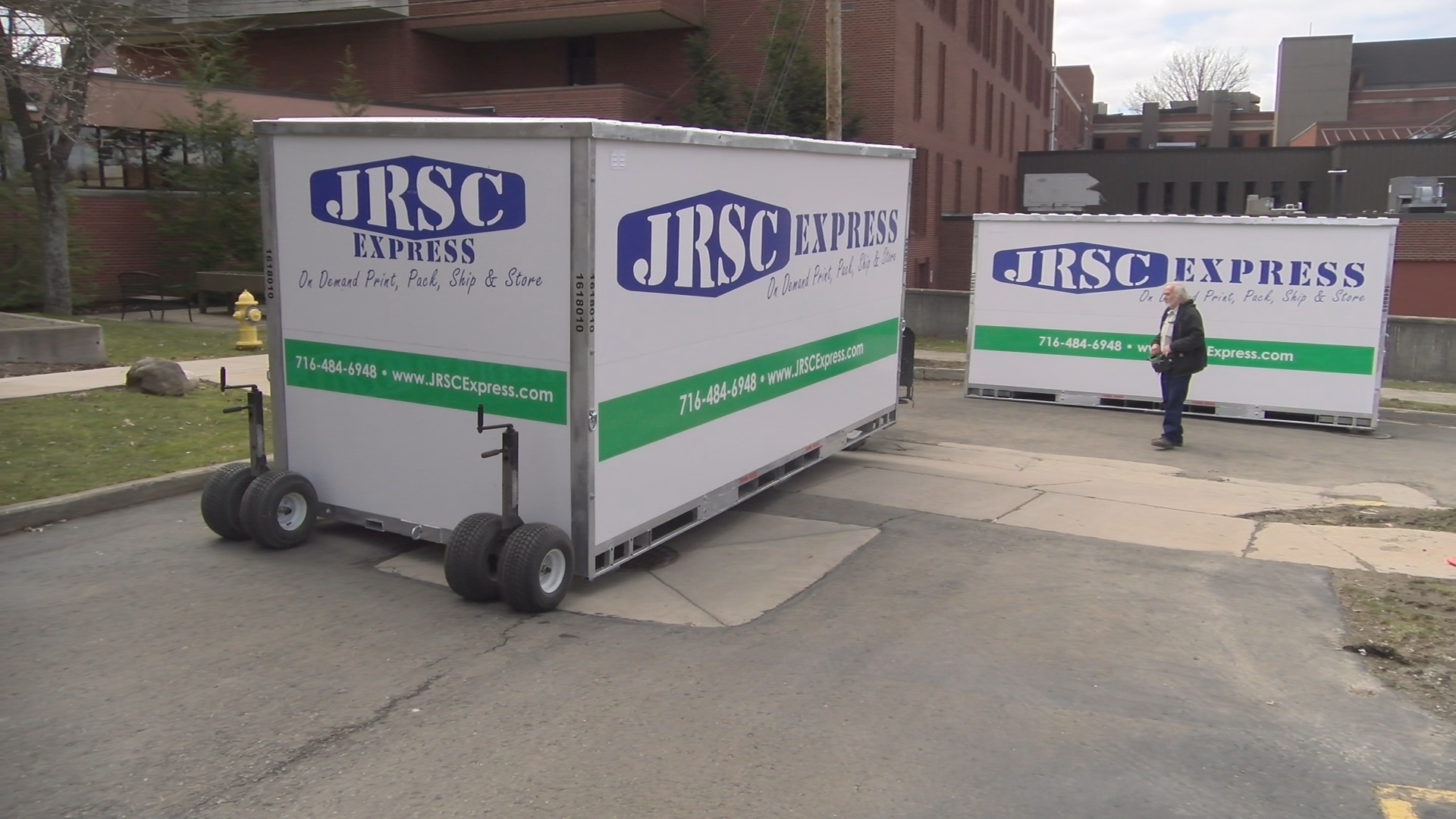 Company Donates Storage As Hospital Makes Room For Possible Patient Increase
