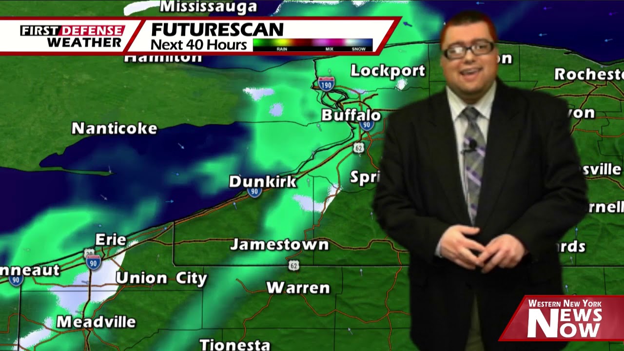 Scattered Wintry Mix This Afternoon, Accumulating Snow Possible On Friday