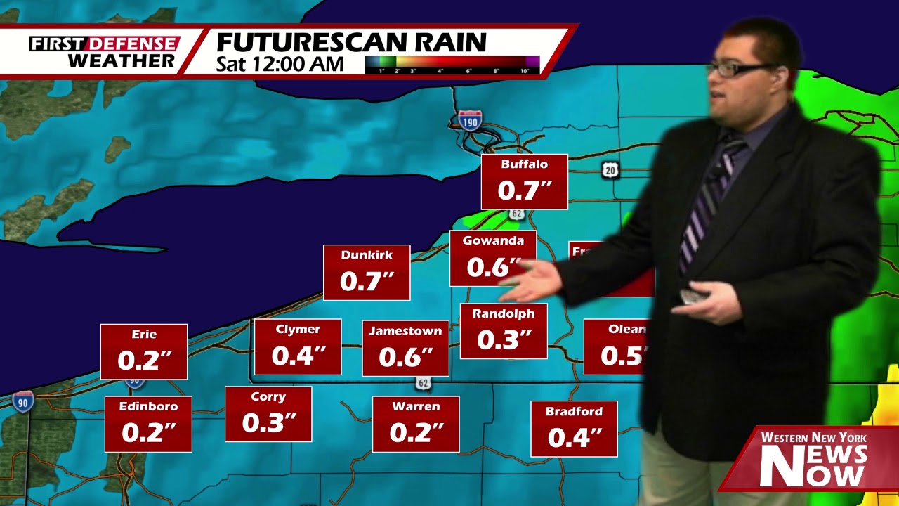 Soggy Weather Continues Into Friday; Turning Colder Again Next Week