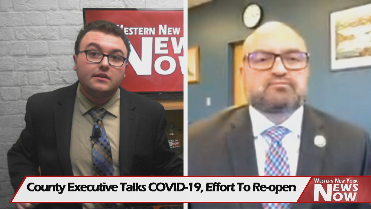 Chautauqua County Executive Discusses COVID-19, Effort To Re-open Businesses