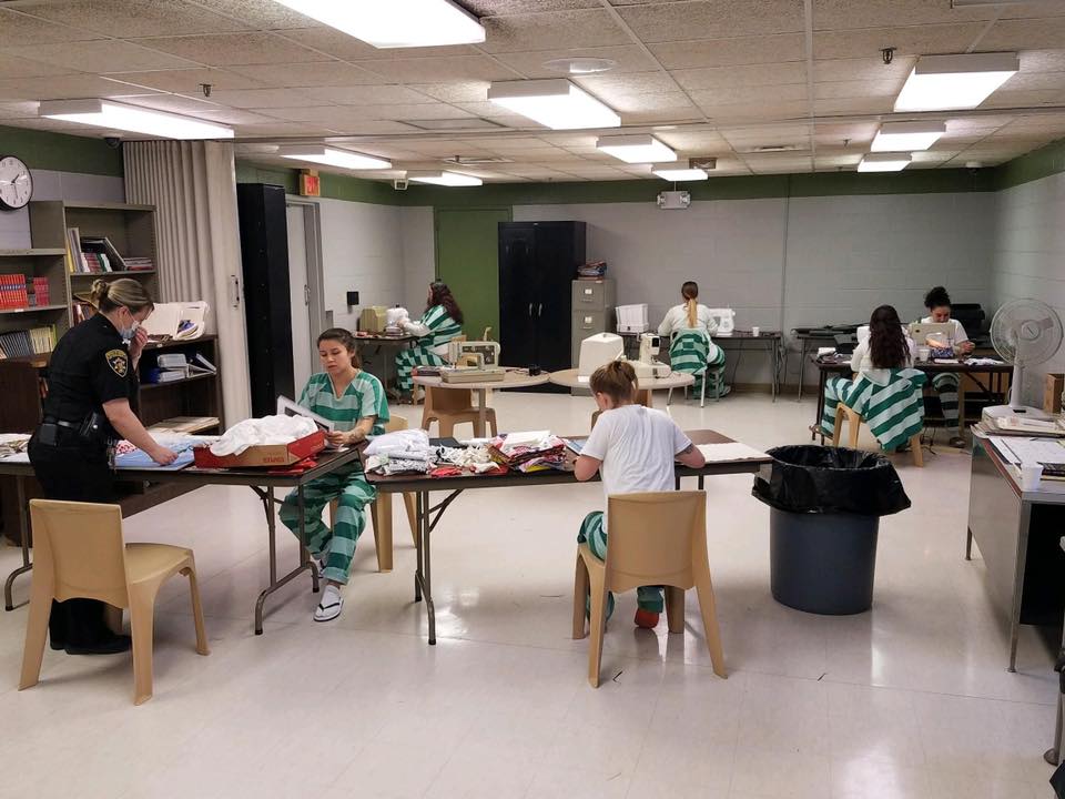 Cattaraugus County Jail Inmates Volunteering To Make Cloth Masks