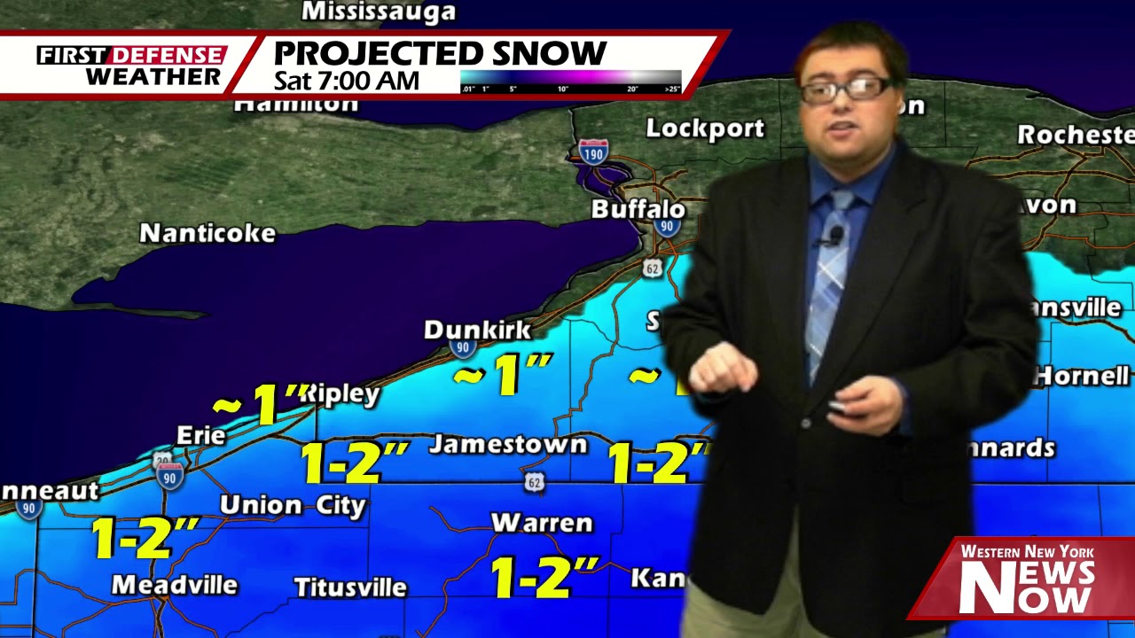 Some Snow Flakes From Time This Afternoon; Better Chance For Accumulations On Friday