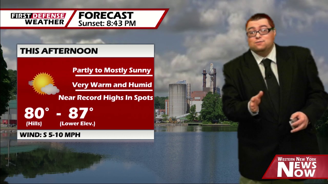 Another Muggy Afternoon; Shower And Storm Chances Increase Through Friday