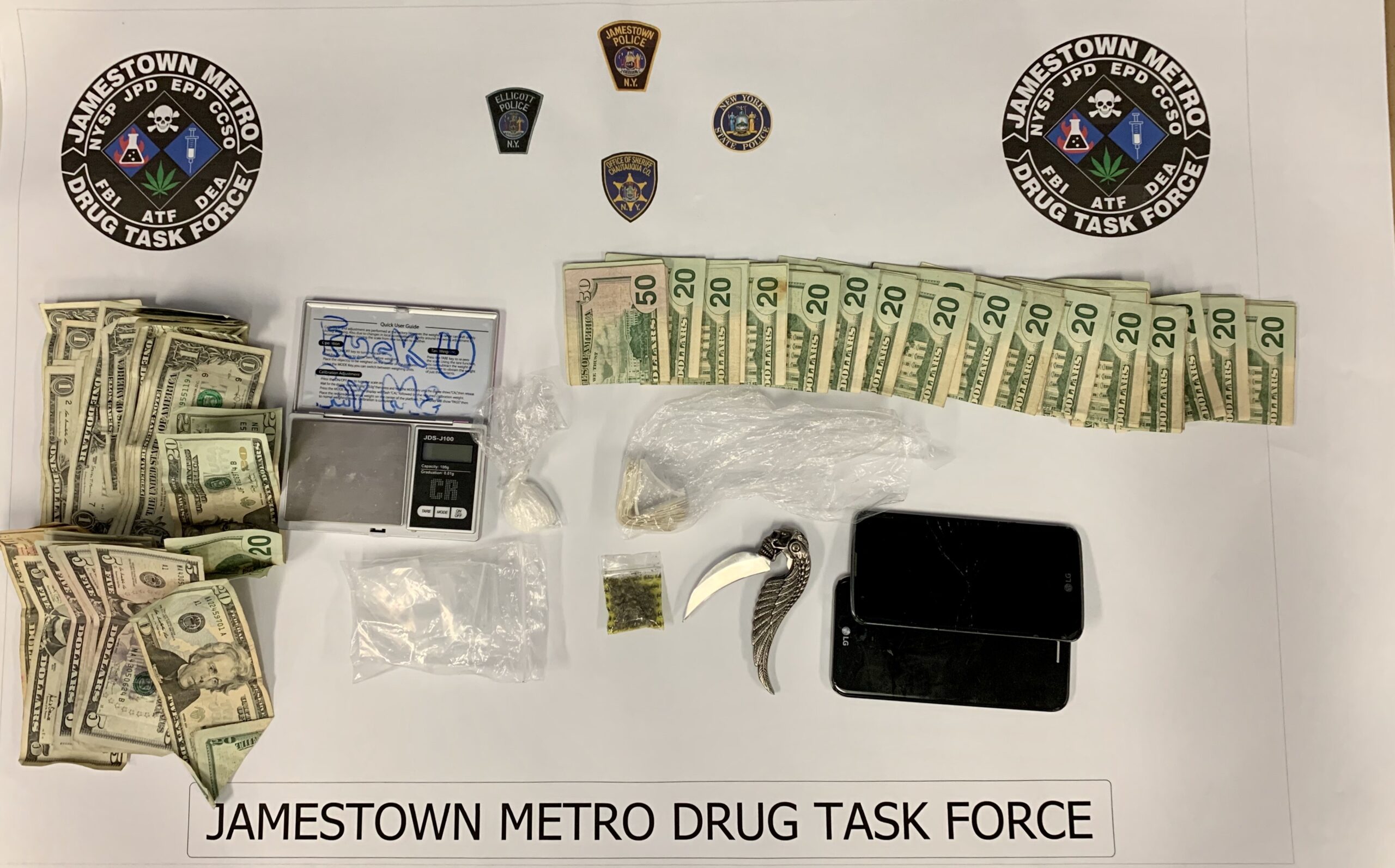 Man Arrested After Police Allegedly Find Meth, Fentanyl, Cash