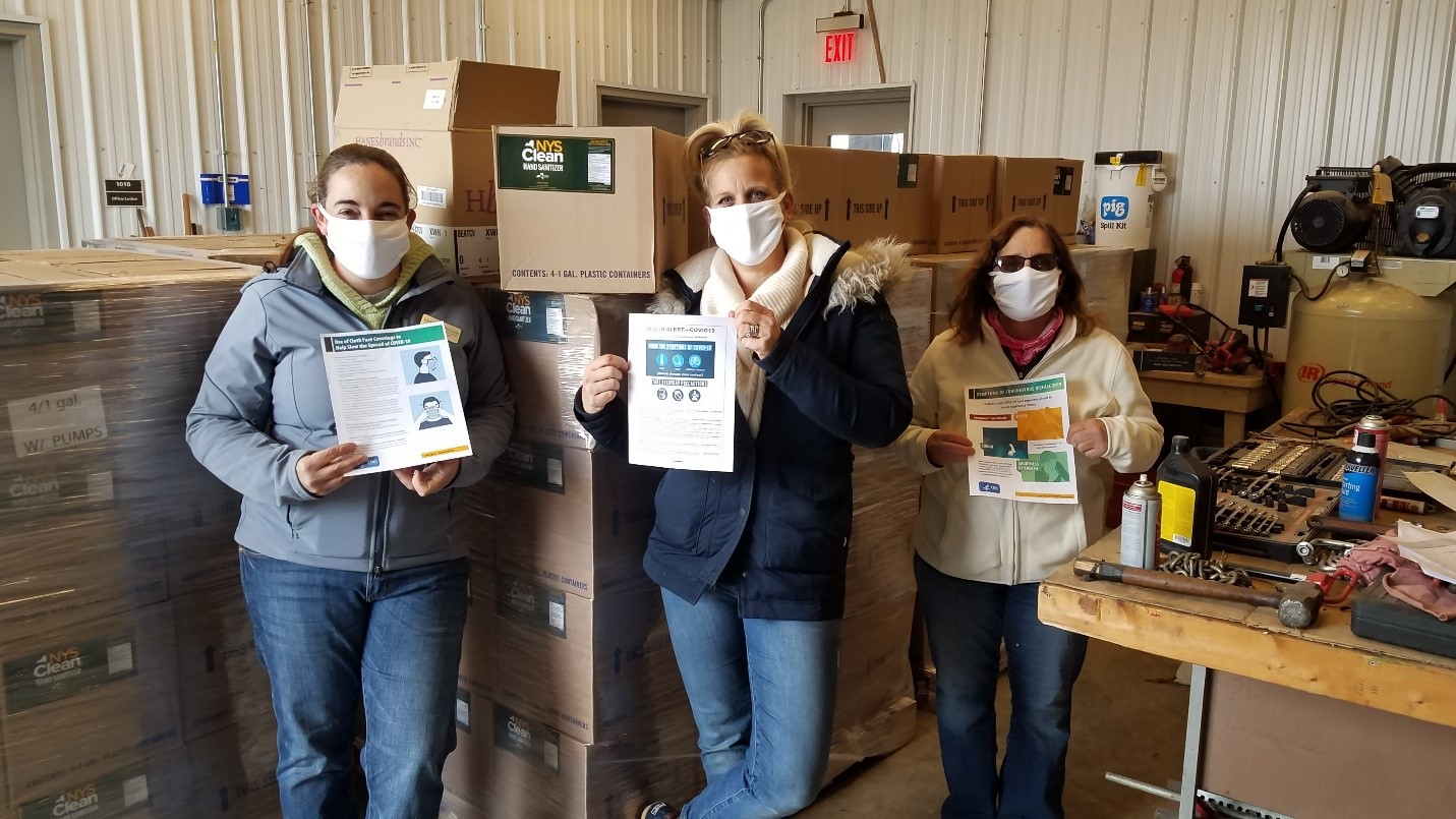 Local Leaders Distribute Hand Sanitizer, Face Masks To Farmers