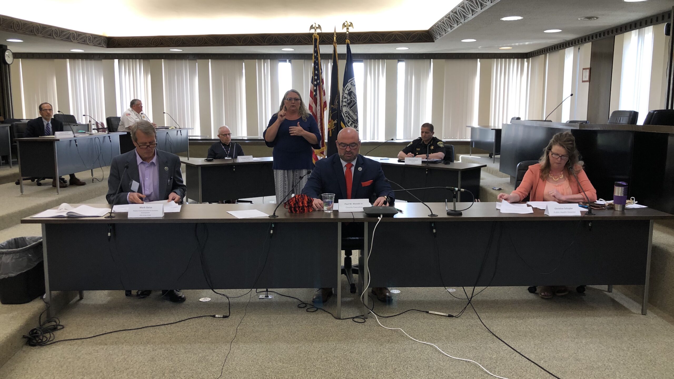 Executive Urges People To Follow Social Distancing During Reopening