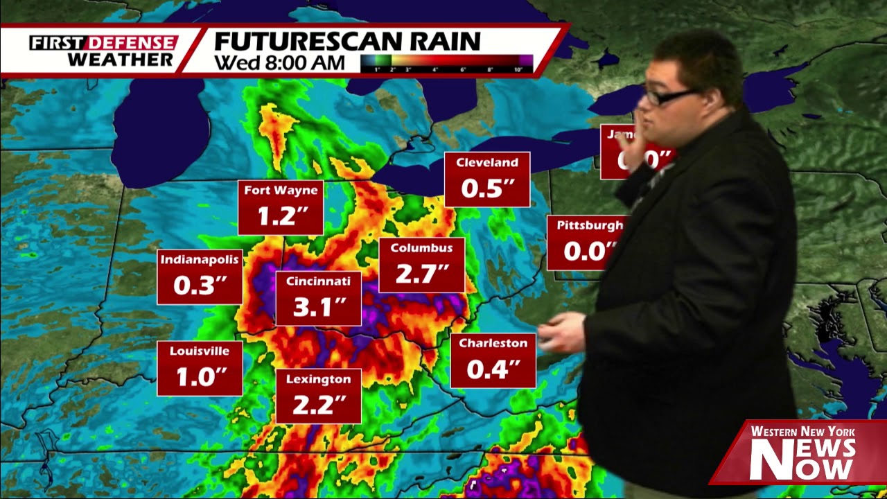 Few Showers This Afternoon; Warming Up Through The Week