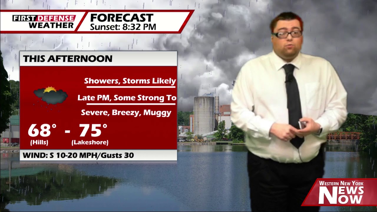 First Defense: Strong To Severe Thunderstorms Likely This Afternoon