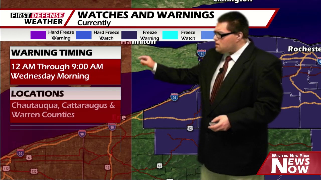 One More Freeze Tonight, Warming Up Through The Weekend