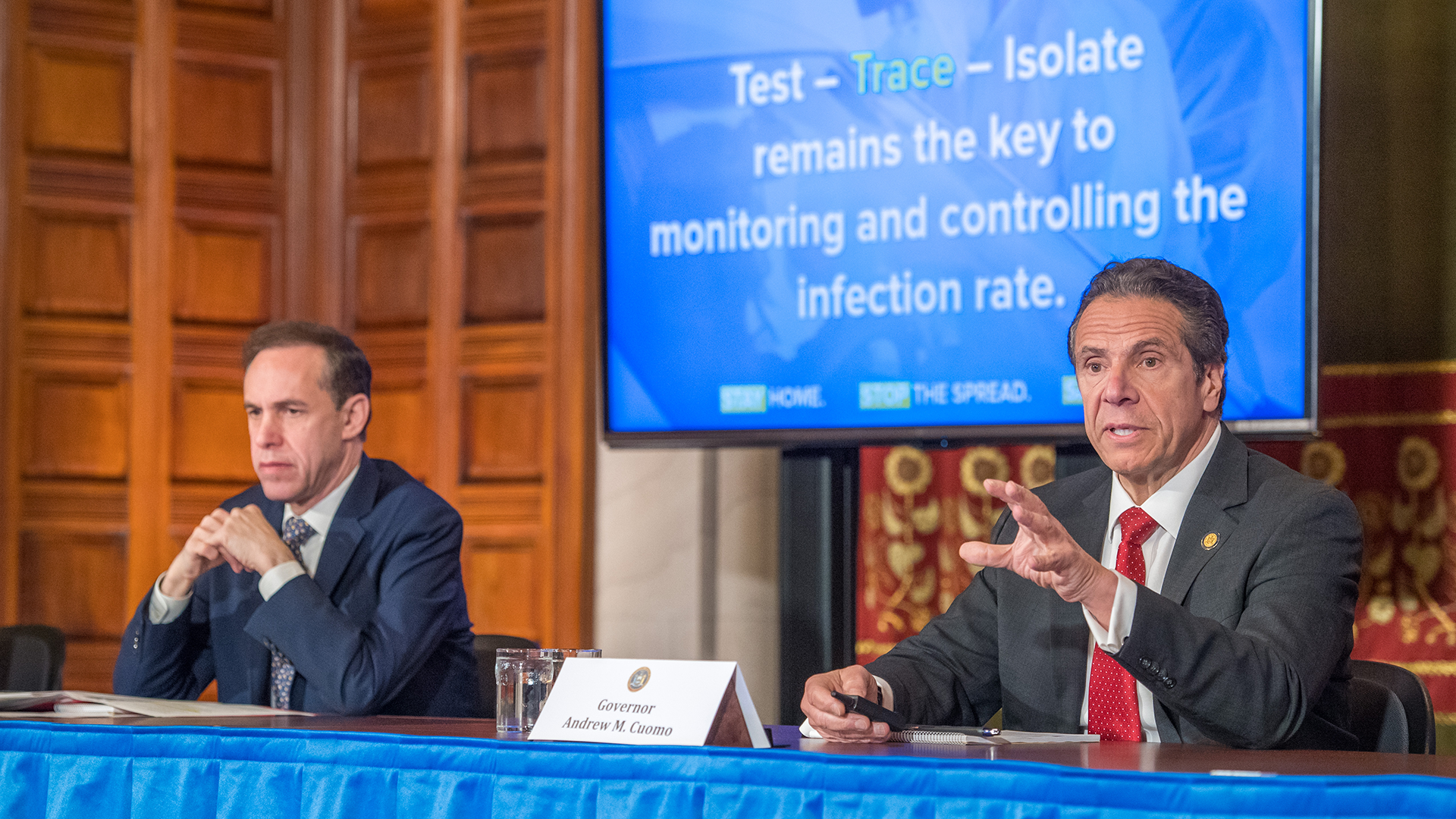 Gov. Cuomo Gives Update On State’s Contact Tracing Program
