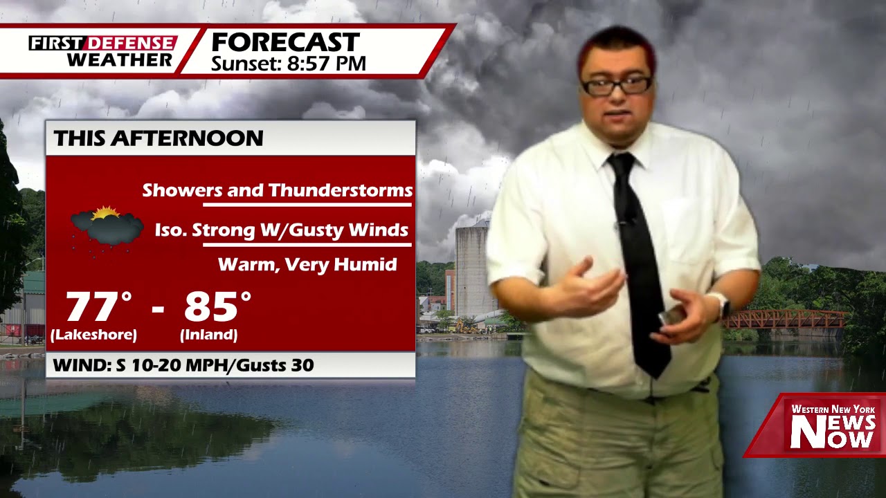 Remaining Quite Humid With A Few Storms Possible