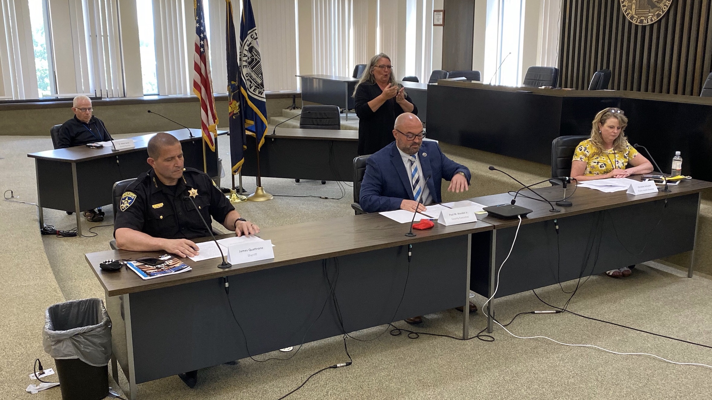 County Officials Reveal Three New Positive COVID-19 Cases Last Weekly Scheduled Press Conference