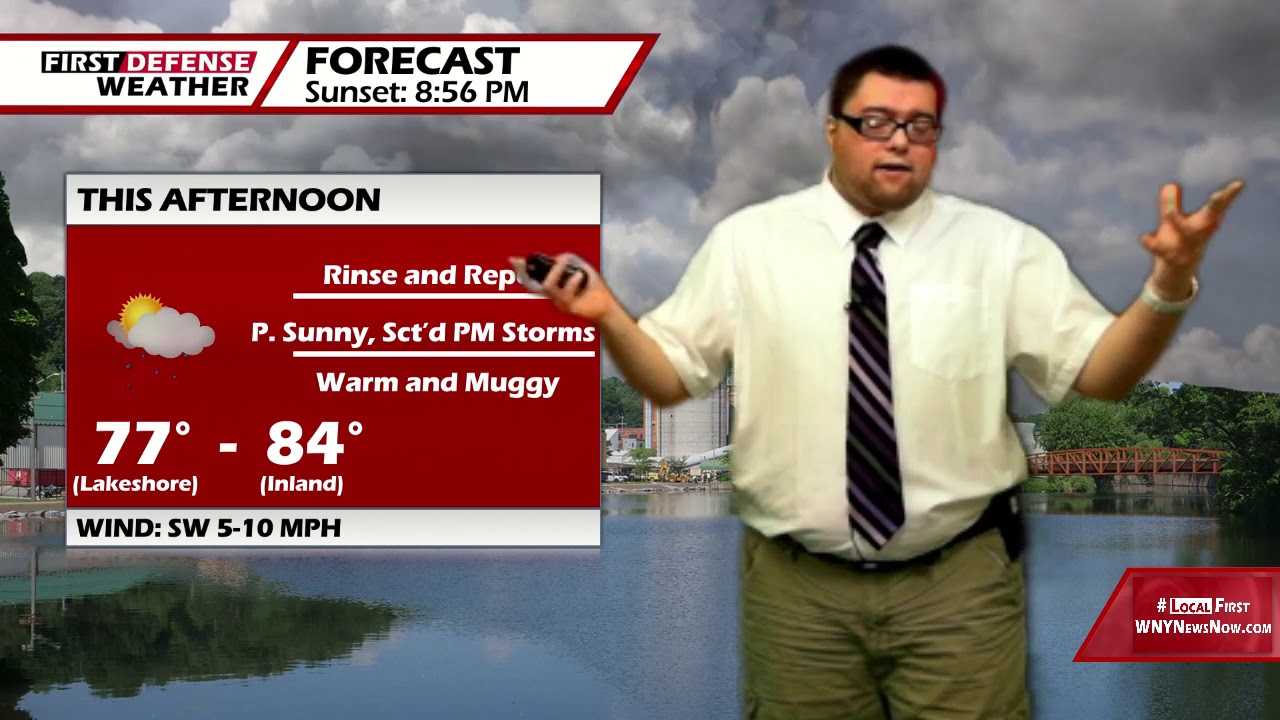 Stays Warm And Muggy With Scattered Storms Through The Weekend