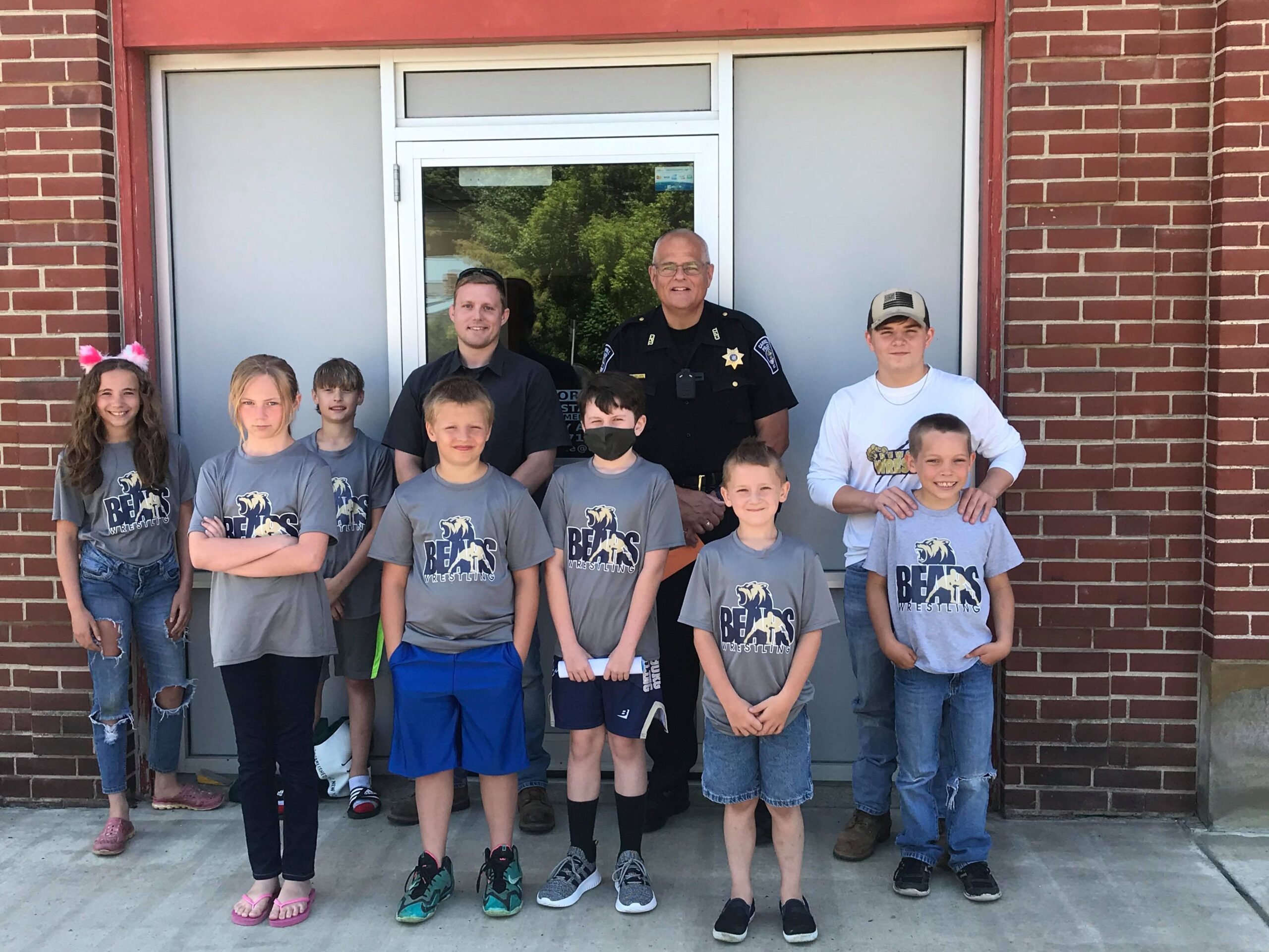Frewsburg Wrestling Team Gives Thanks To Local Law Enforcement
