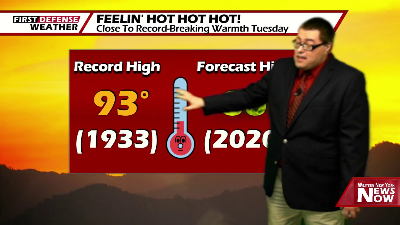 Cranking Up The Heat Tomorrow, Severe Storms Possible Wednesday