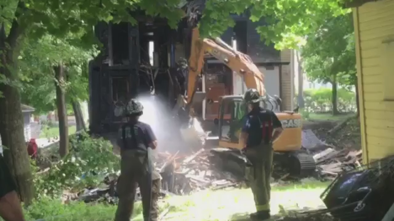 Residents Report Hearing Loud Explosion Prior To Fire That Destroyed Apartment