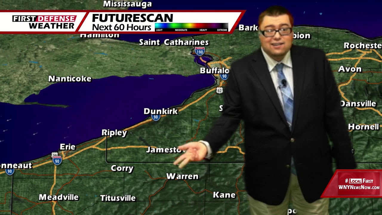 Mostly Dry This Afternoon, Humidity Slowly Rises Rest Of This Week