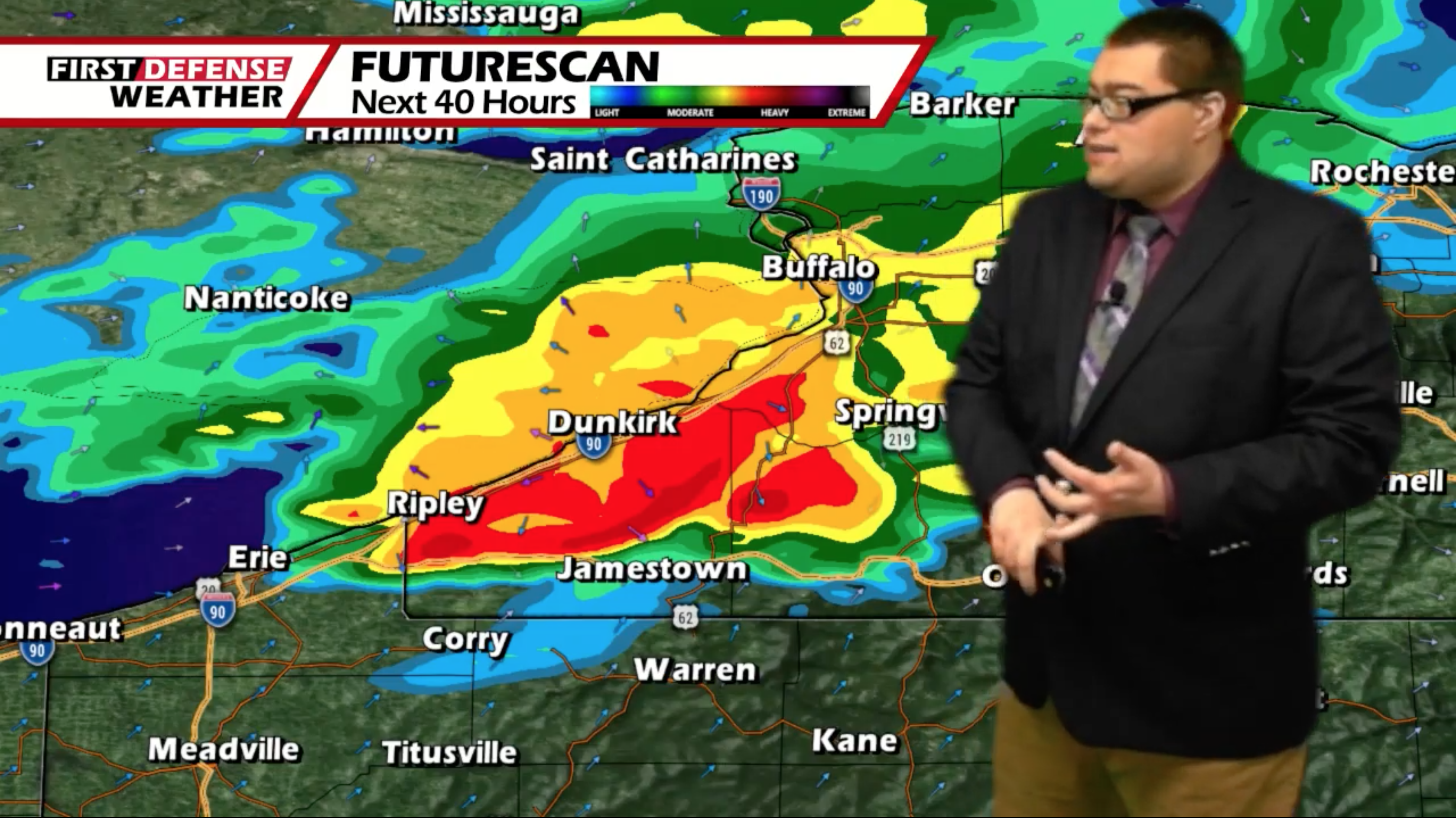 First Defense: Punchier Storms Possible Tonight Through Wednesday Morning