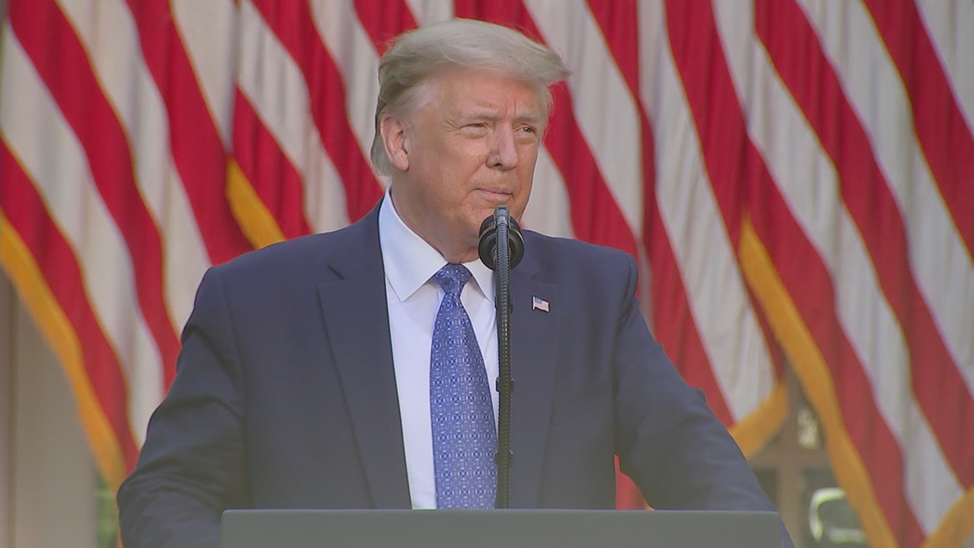 President Trump Threatens Military Crackdown If Violent Protests Continue