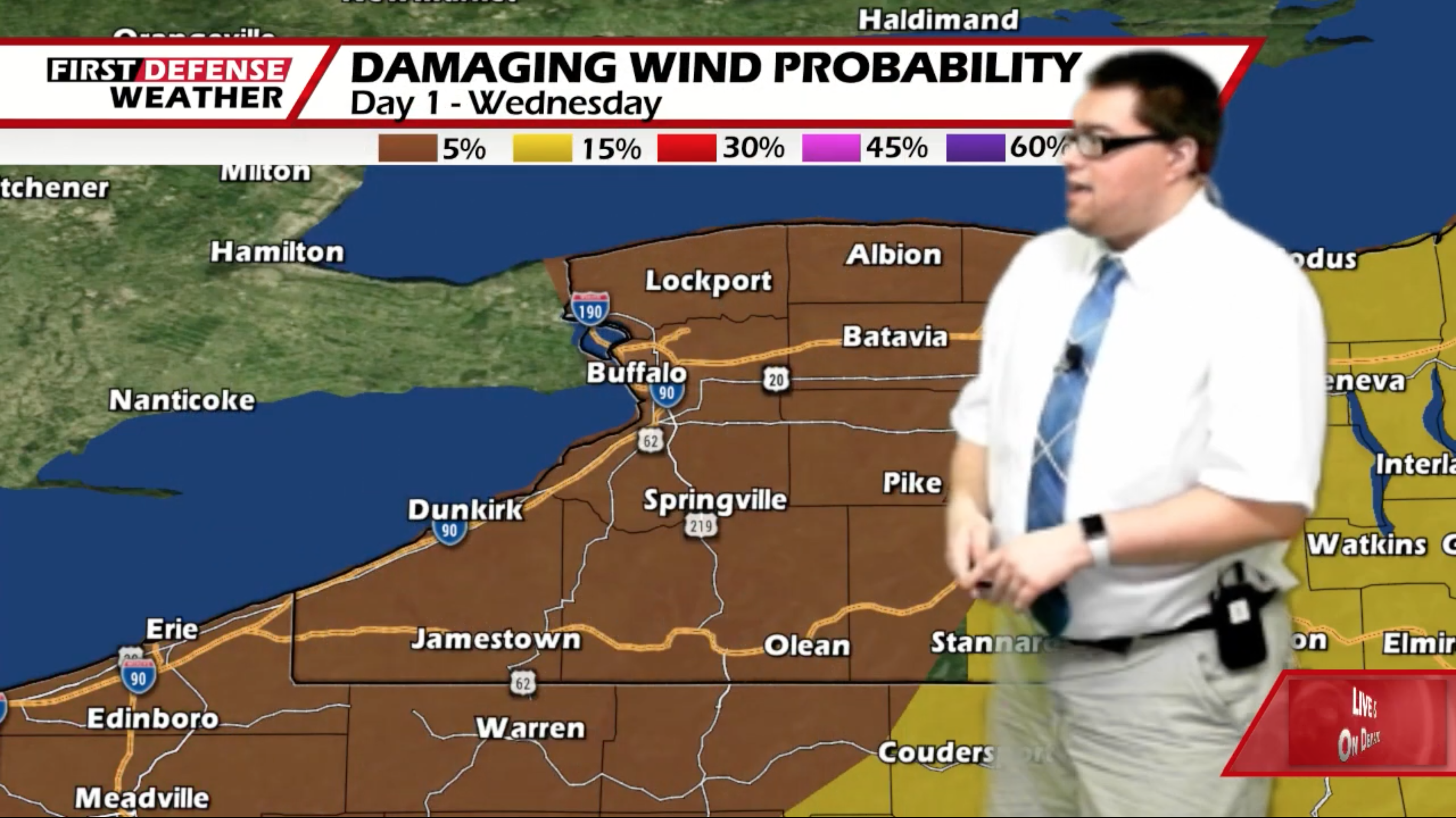 A Couple Stronger Storms Through Thursday, Slight Relief From The Heat