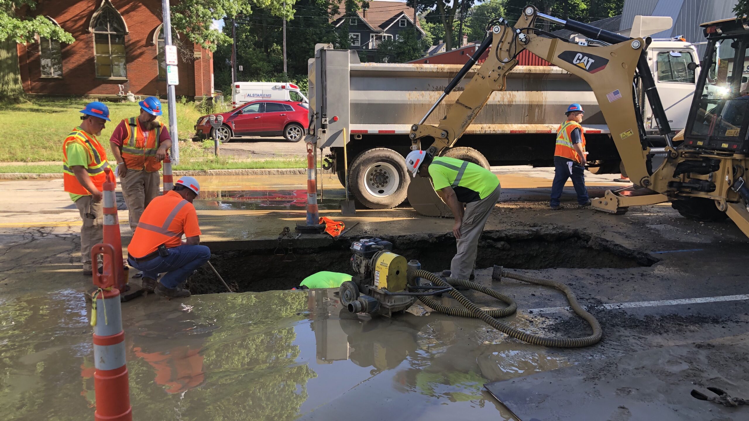 Third Street Reopened After Main Break Repairs