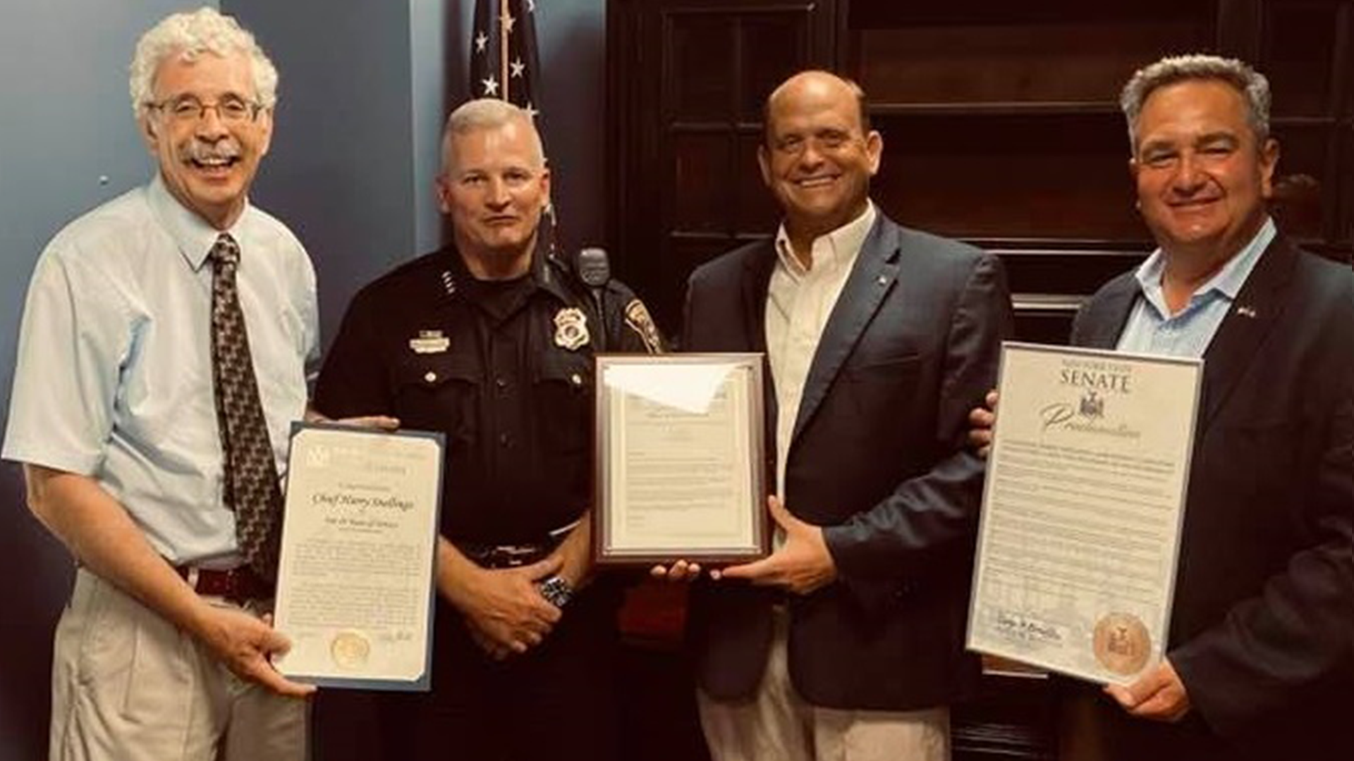 Jamestown Police Chief Honored For Years Of Service WNY News Now