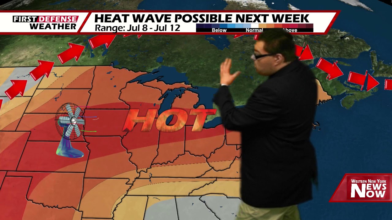 First Defense: Racing Towards An Extended Heat Wave