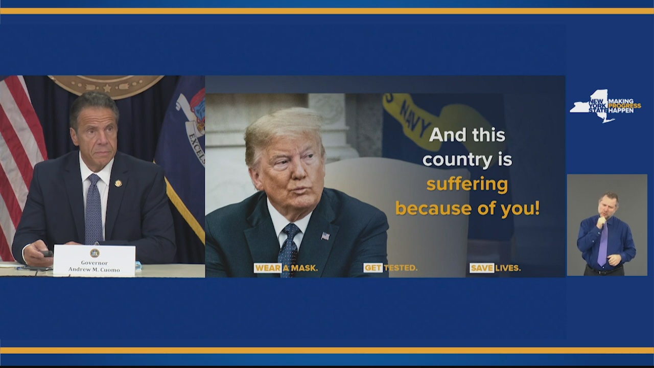 Cuomo Tells Trump To Admit He Was Wrong About COVID Virus