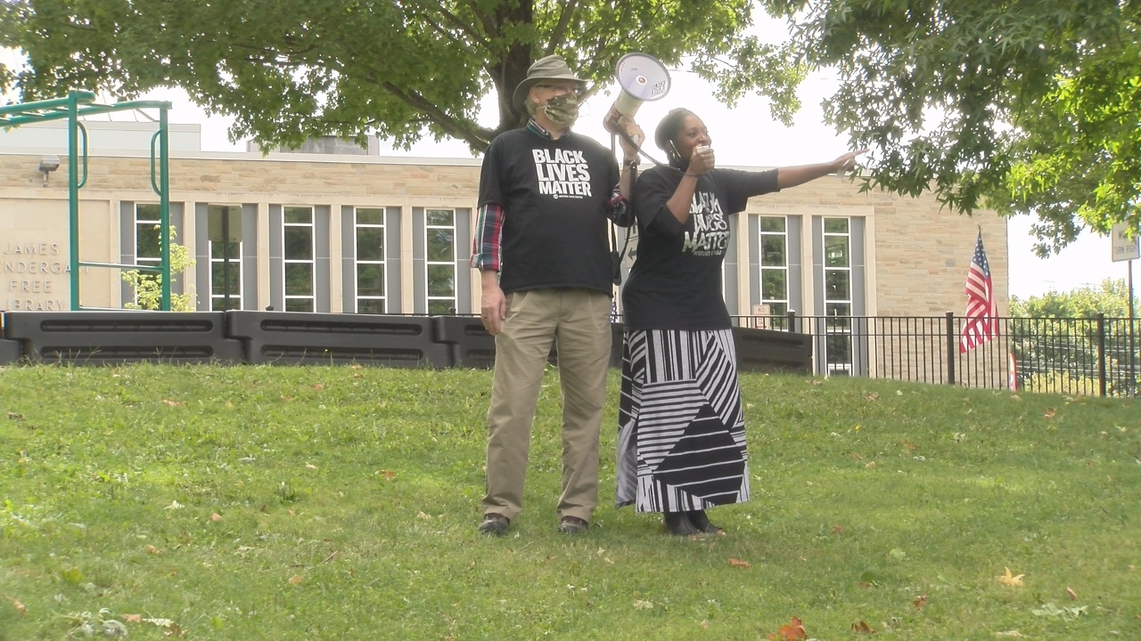 Jamestown Justice Coalition Holds BLM Rally Centered On Education