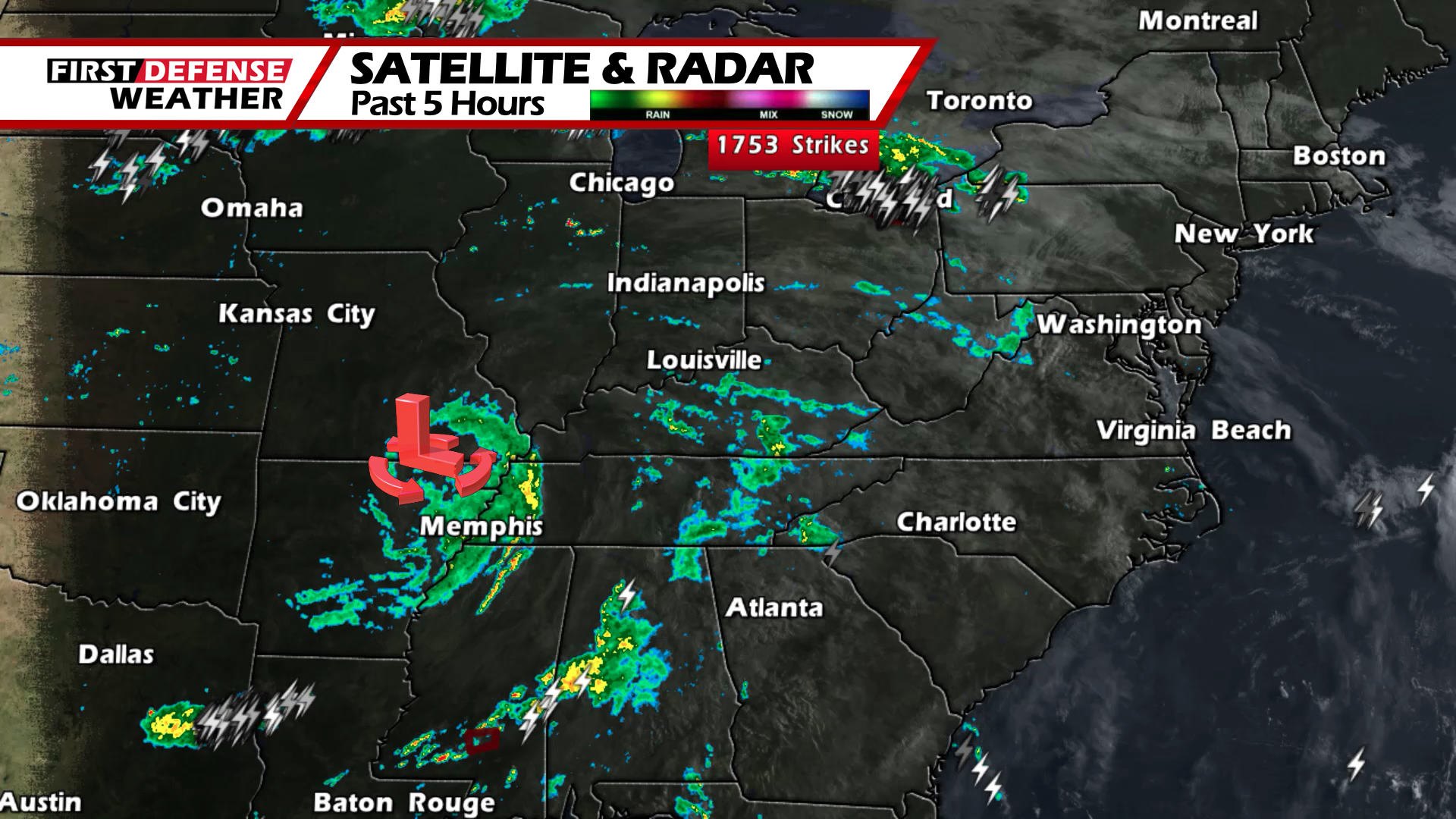 Tropical-Like Showers Saturday, Cooling Down Into Next Week