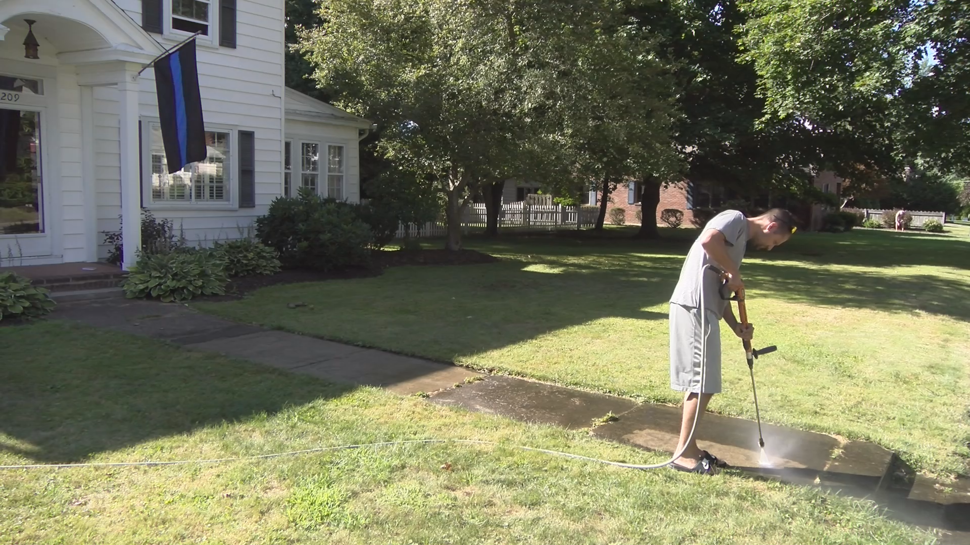 Homeowner Speaks Out After Property Is Vandalized For Supporting Police