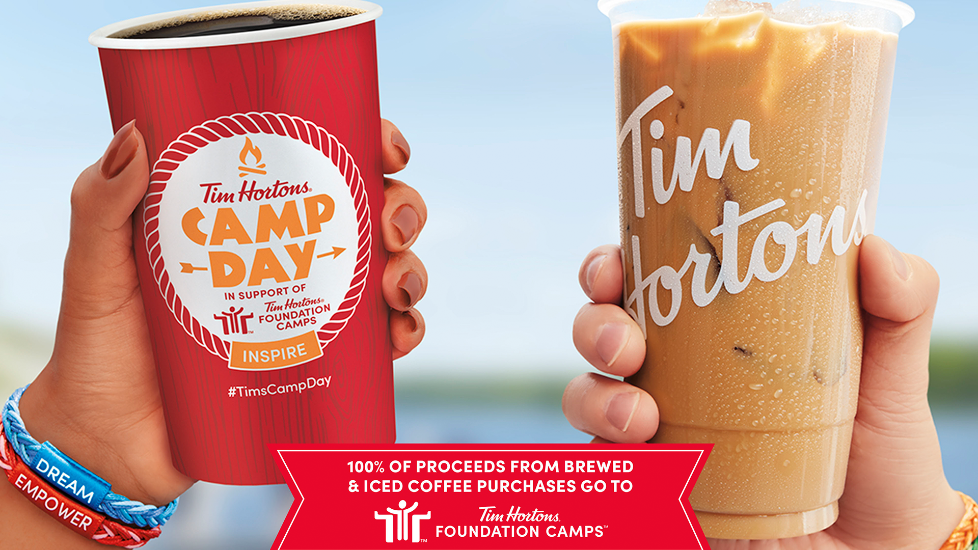 Tim Hortons Celebrating Camp Day