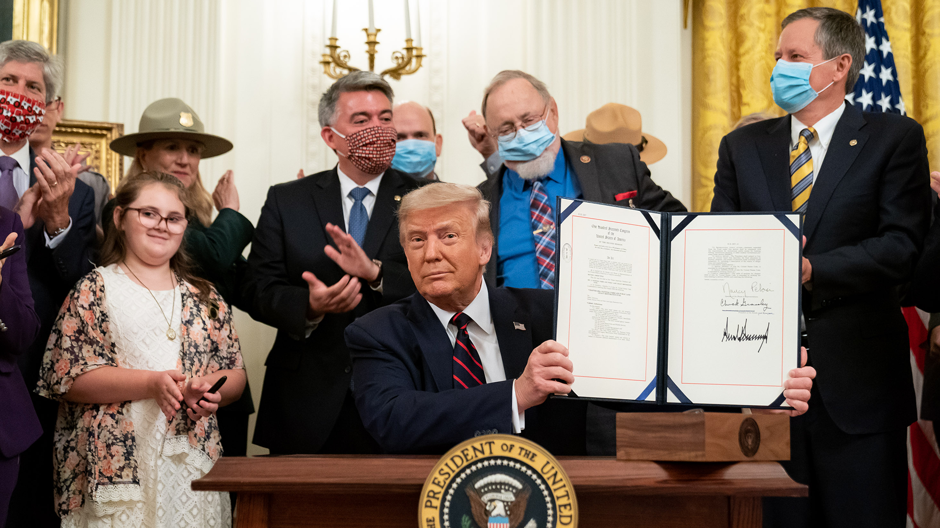 Reed’s Outdoor Bill Signed By President Trump