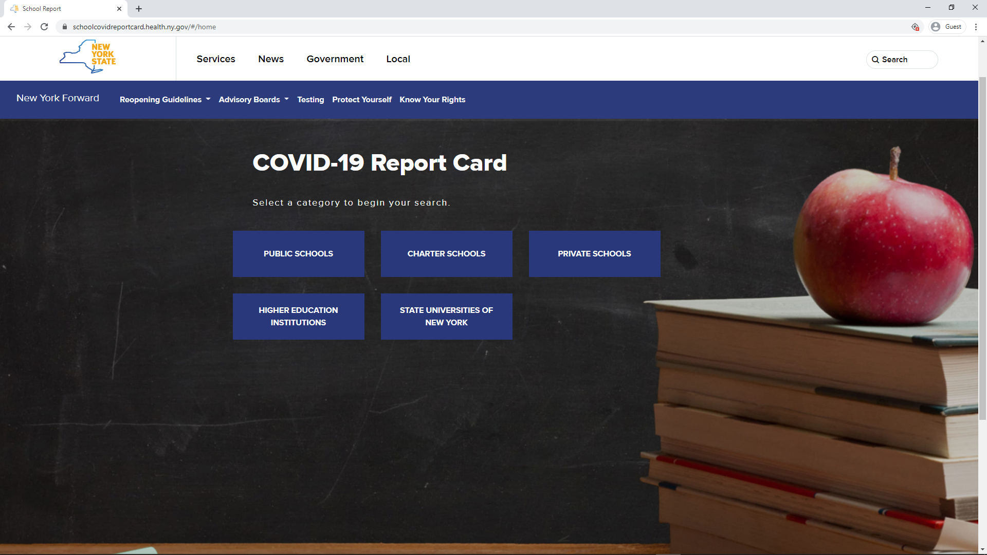 New York’s COVID-19 Report Card Causes Confusion About Cases In Students