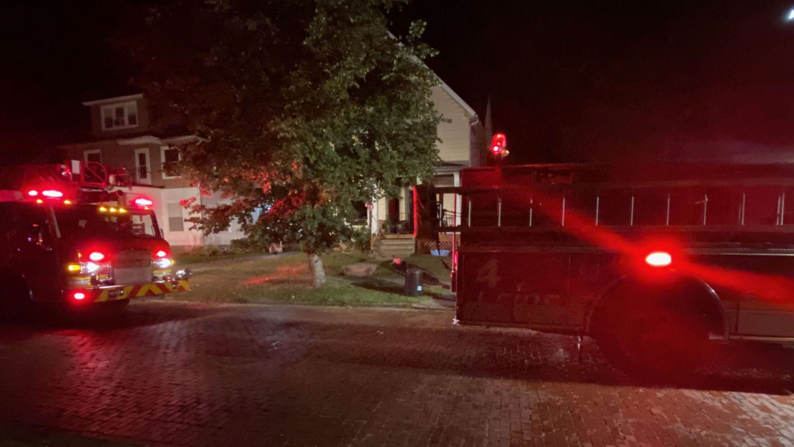Crews Quickly Extinguish Jamestown House Fire