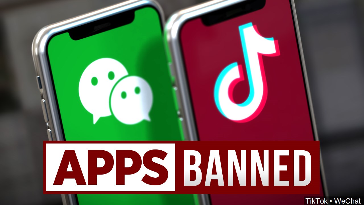 US Bans WeChat, TikTok Downloads Starting Sunday
