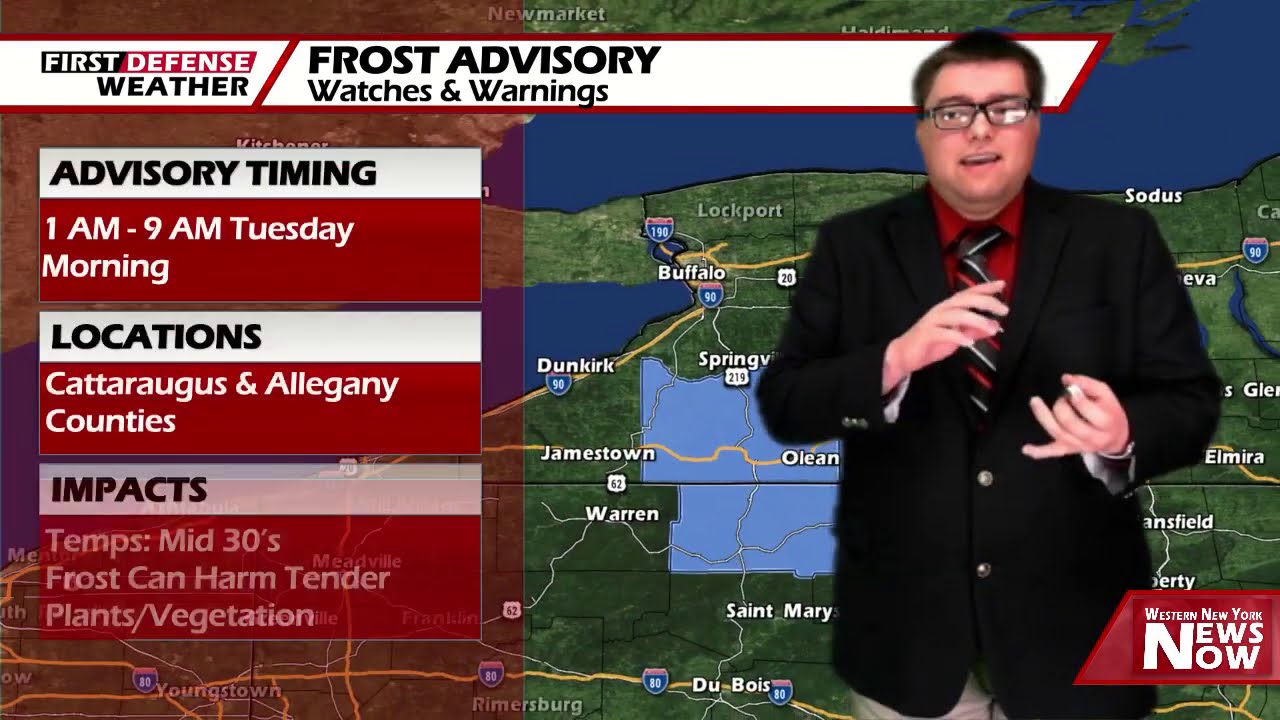 First Frost Of The Season Likely In The Valleys Tonight; Cool Air To Stay