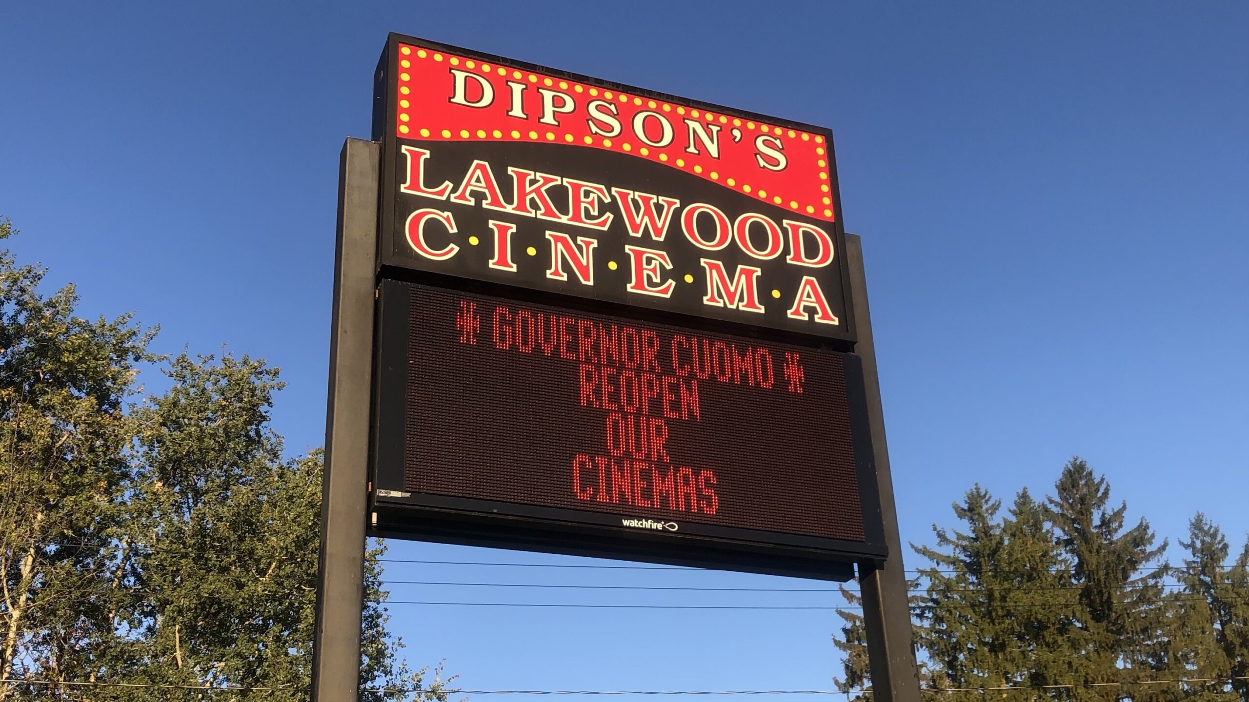 State Leaders Clarify Theater Reopening, Chautauqua County Not Eligible