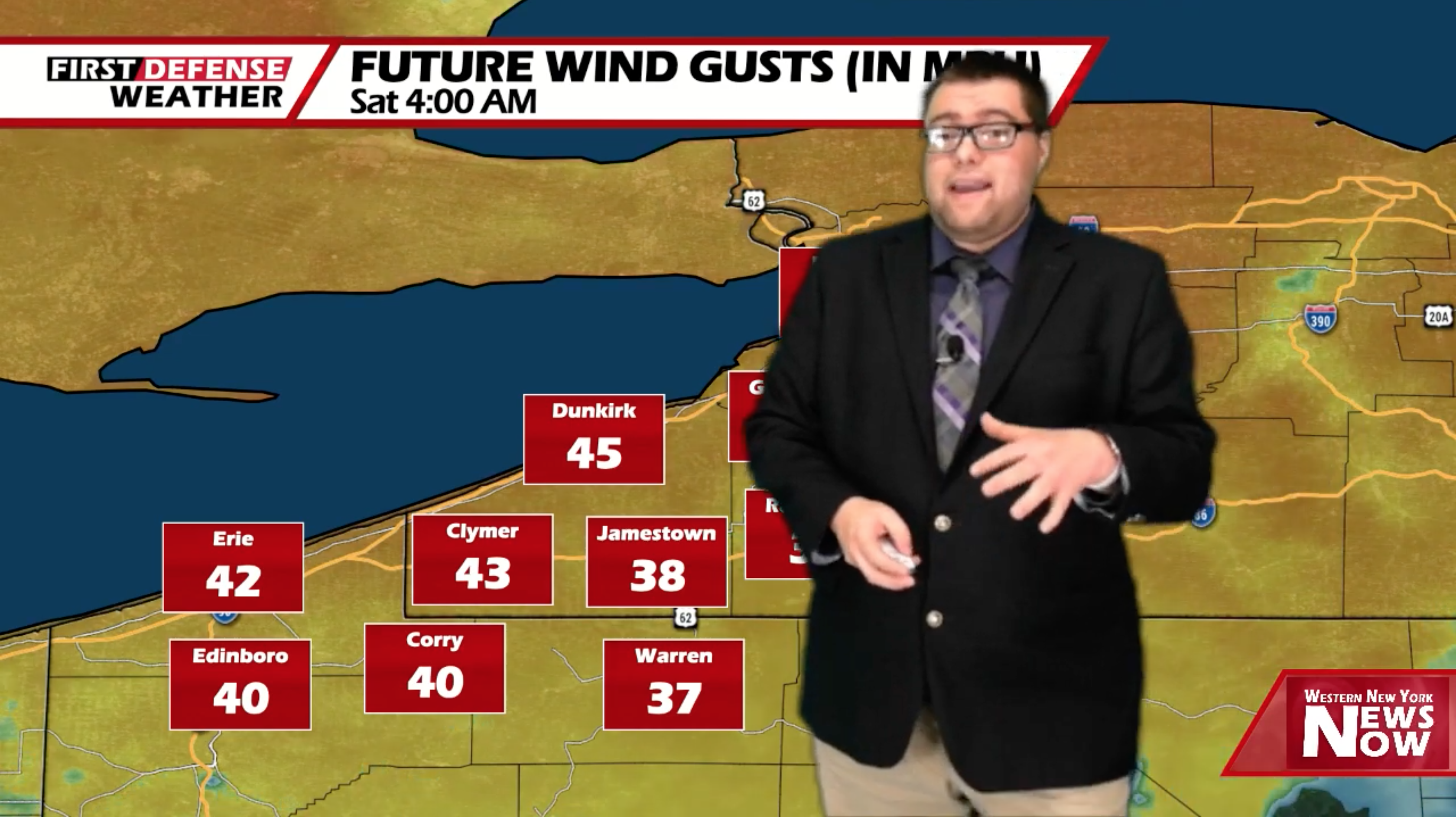 Mild And Breezy Start To The Weekend