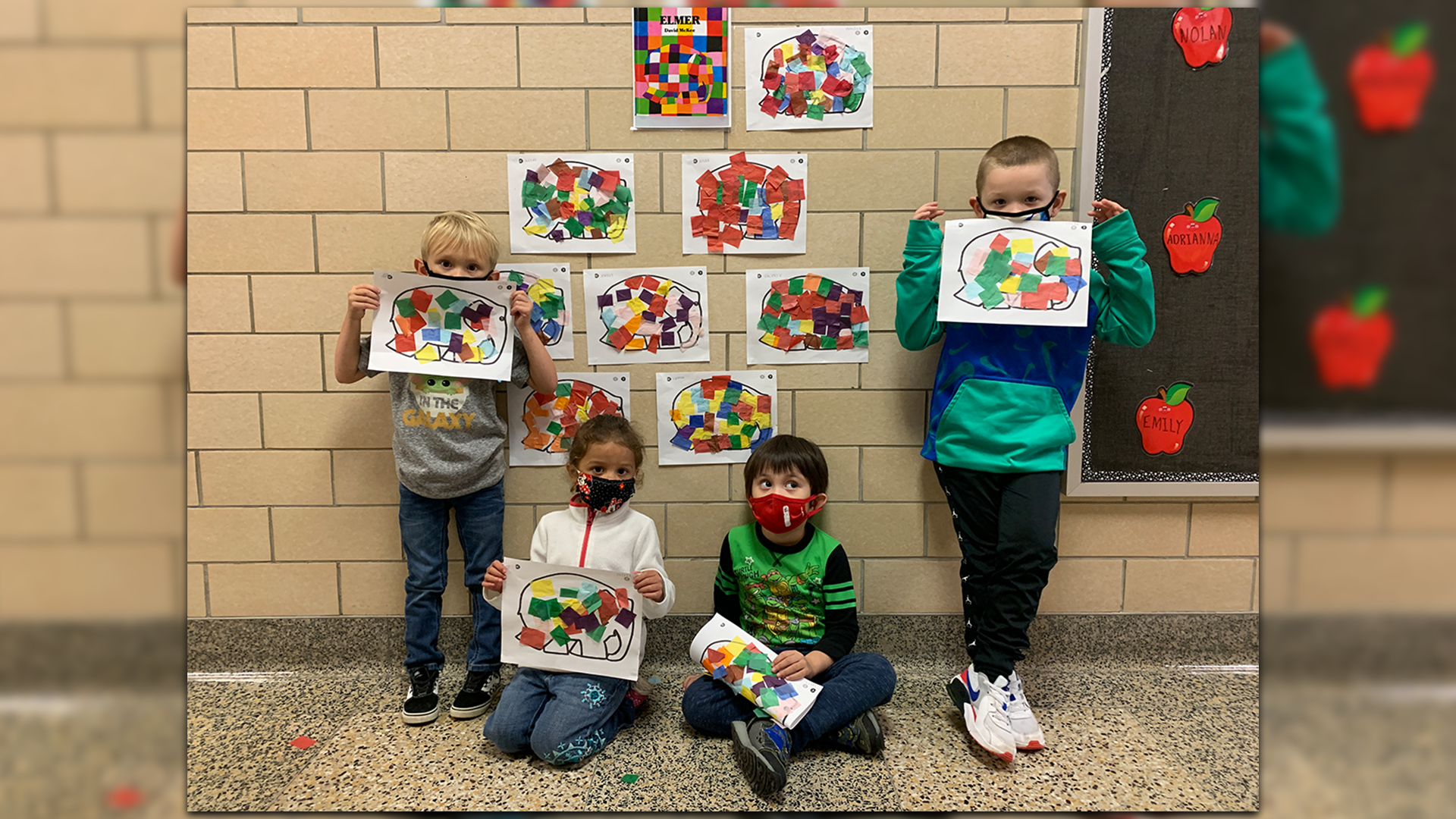 Ring Elementary School Students Celebrate The Patchwork Elephant