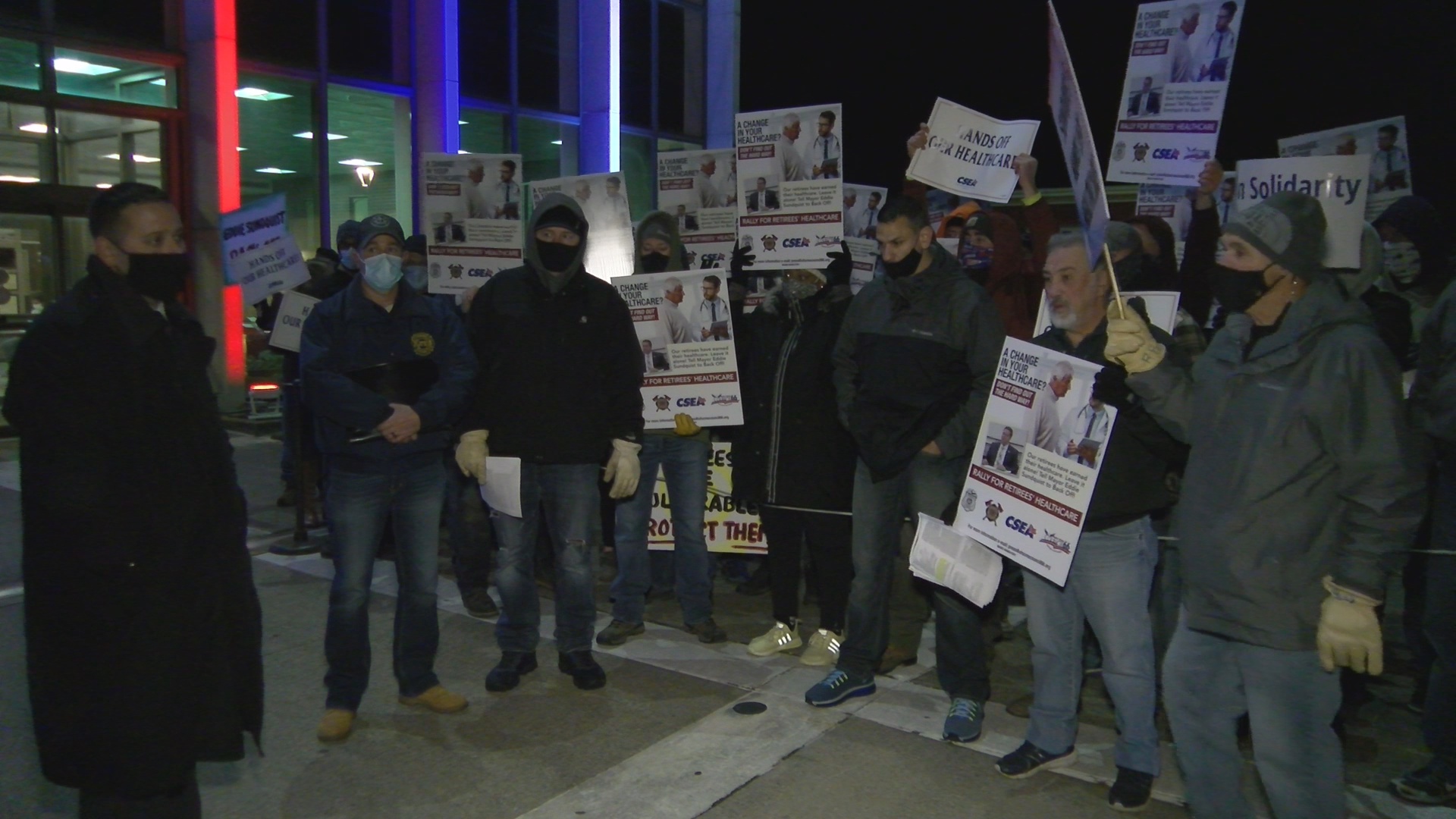 Jamestown’s Mayor Addresses Those Protesting Retiree Benefit Changes