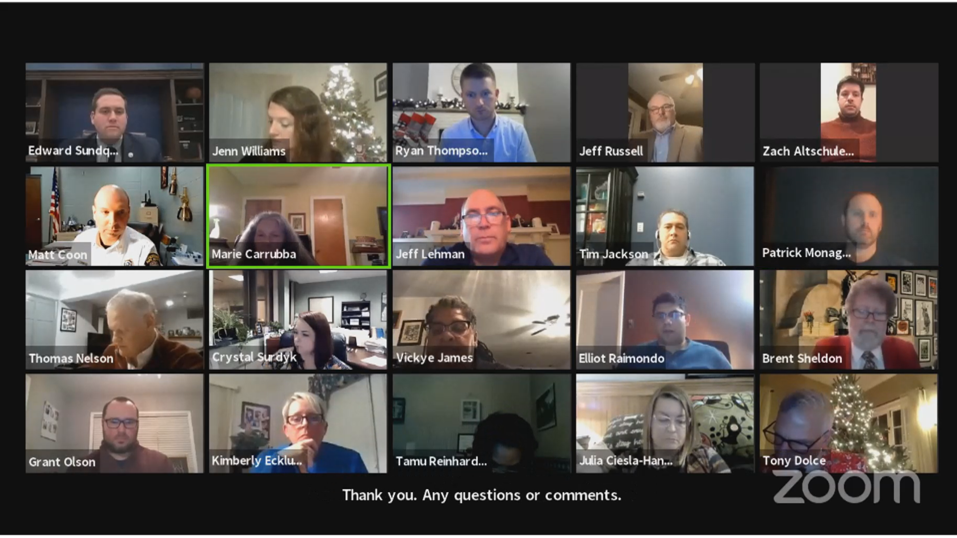 Jamestown City Council Tables Resolution To Eliminate Director Of Public Safety