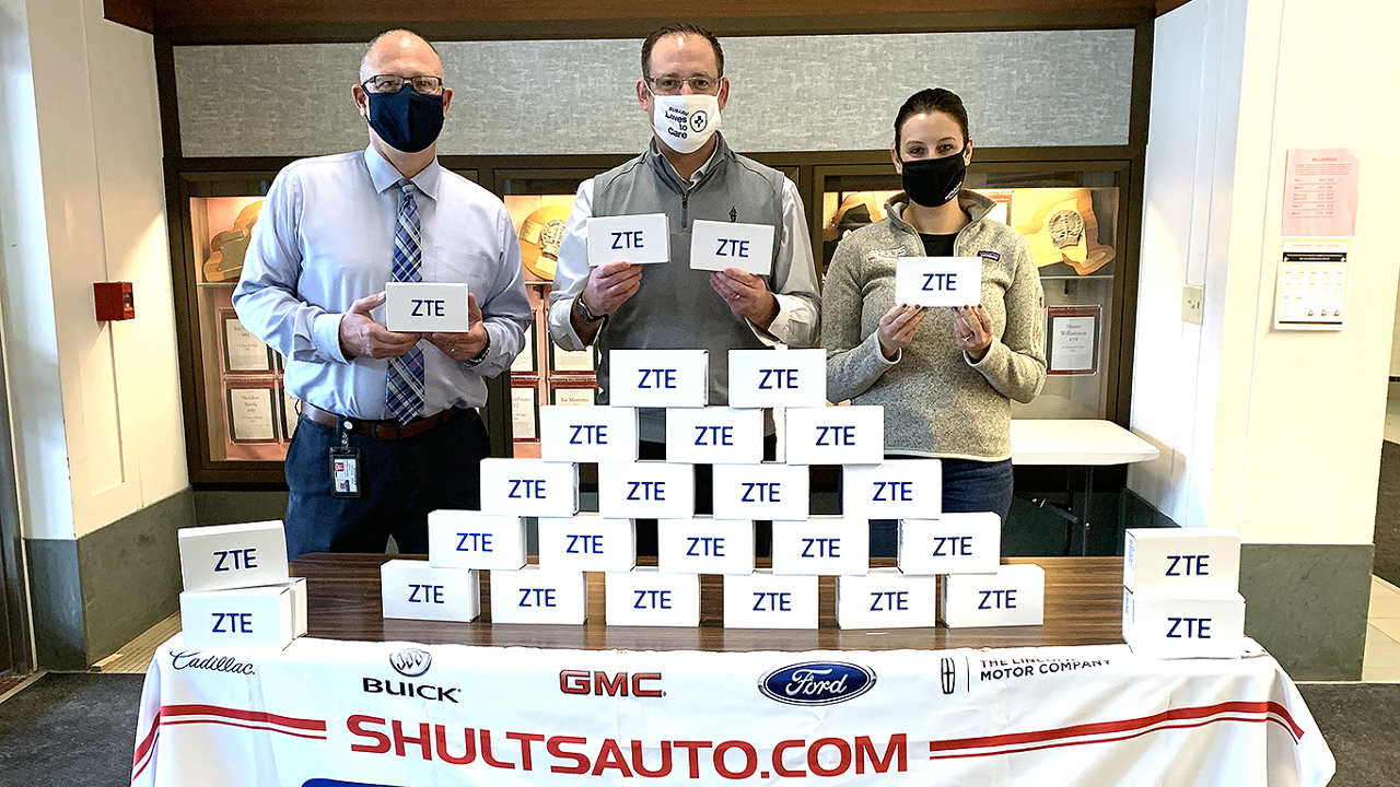Shults Auto Group Donates Hotspots To Jamestown Public School Students