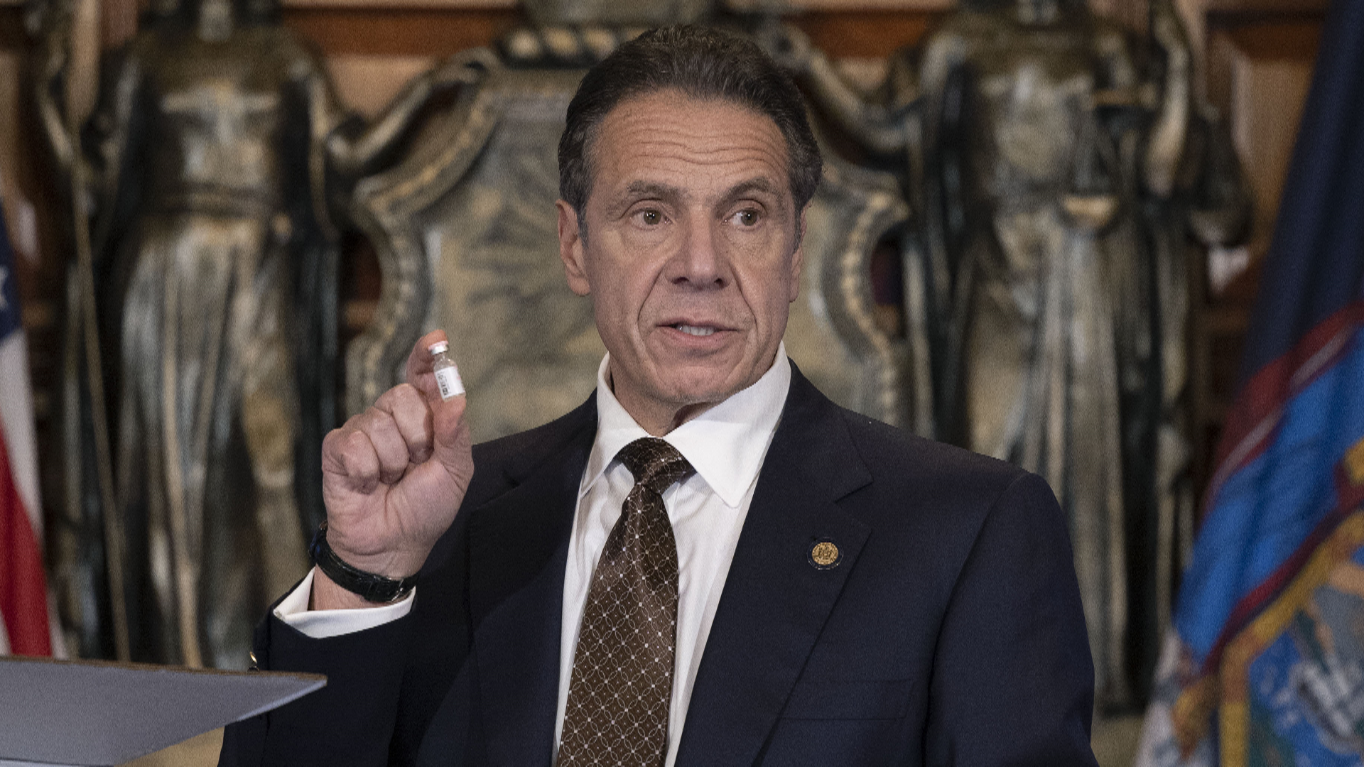 Vaccines In Hand, Cuomo Urges Push At NY Nursing Homes