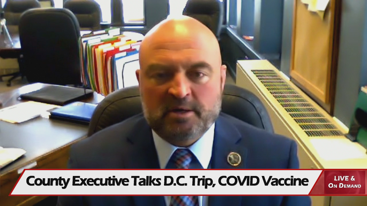 WATCH: Chautauqua County Executive Discusses D.C. Trip, COVID-19 Vaccine