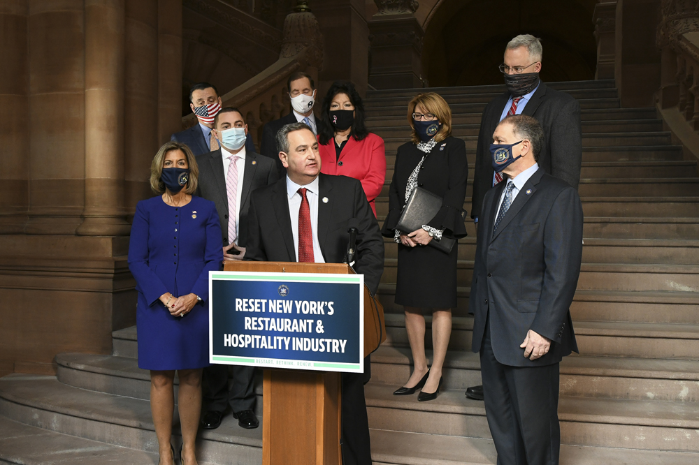 Senator Borrello, Colleagues Unveil Plan To Rebuild Hospitality Industry