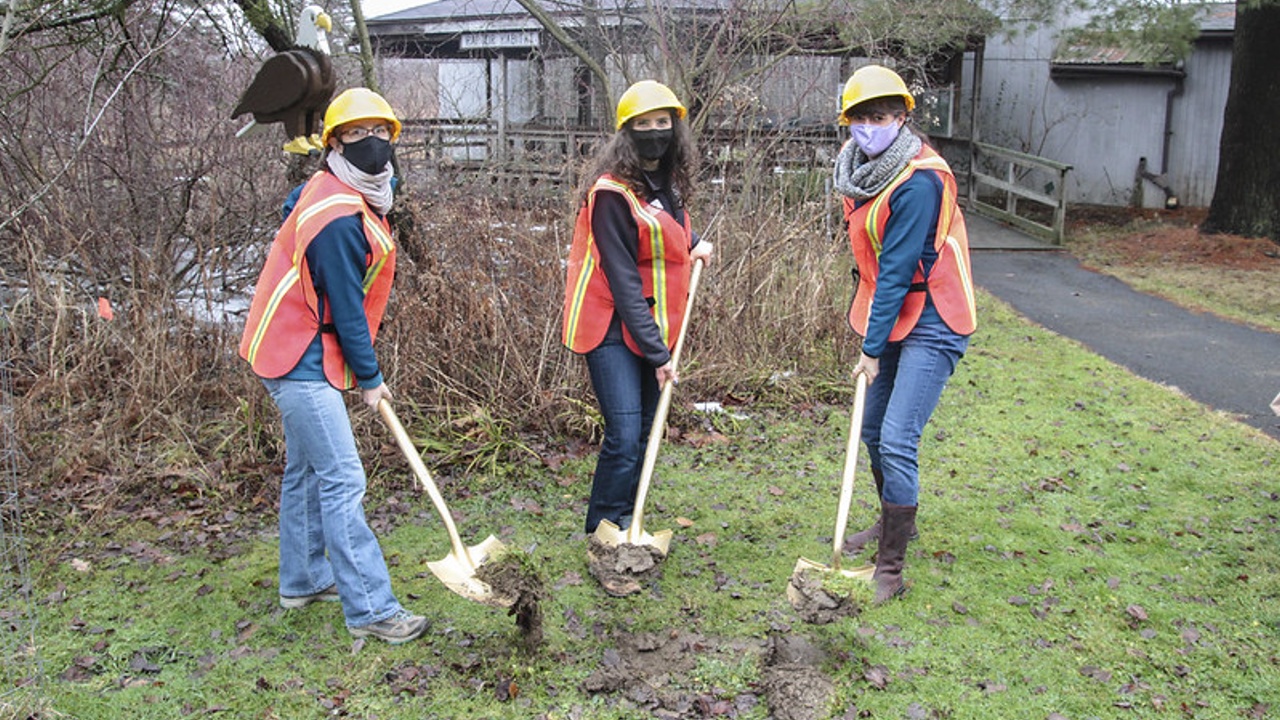Audubon Community Nature Center Building New Wildlife Habitat