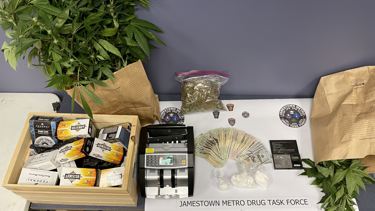 Jamestown Police Seize Additional Drugs In Yearlong FBI Investigation